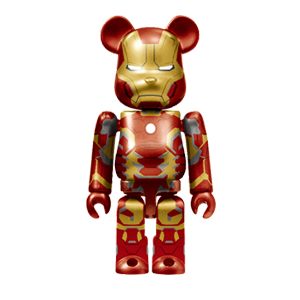 BE@RBRICK 9 - Iron Man Mark 43 (100%)