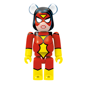 BE@RBRICK 9 - Femme-araignée (100%)