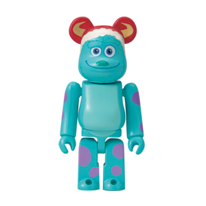 BE@RBRICK 9 - Version Père Noël Sulley (100%)