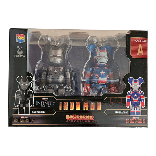 BE@RBRICK A - War Machine &amp; Iron Patriot (100%)