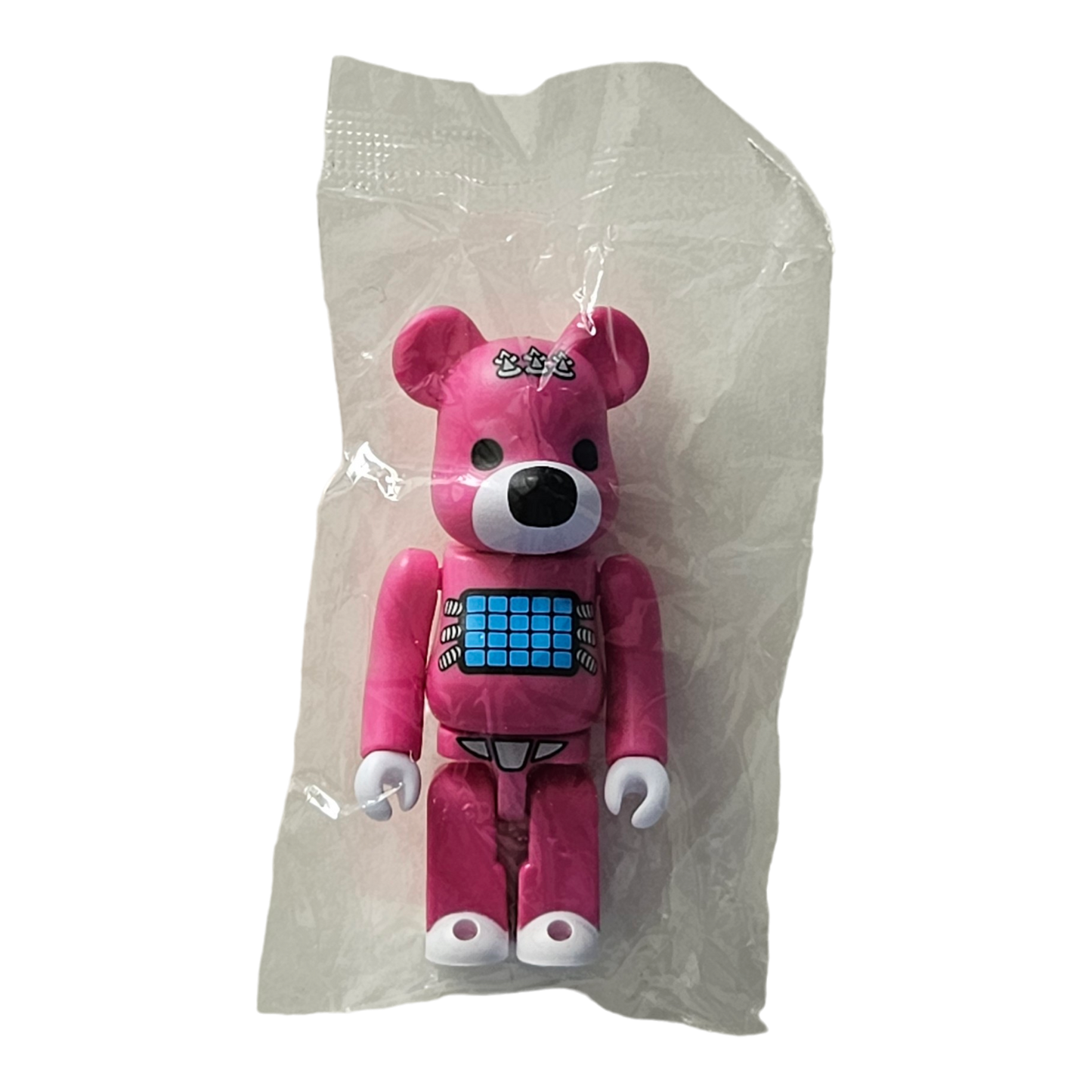 BE@RBRICK Série 47 Animal "Ours en peluche psychopathe" (100%)