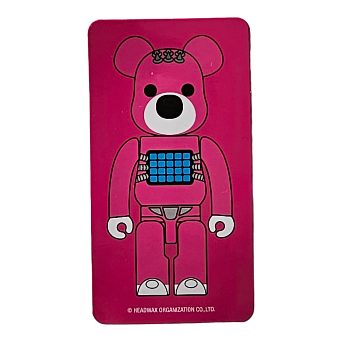 BE@RBRICK Série 47 Animal "Ours en peluche psychopathe" (100%)