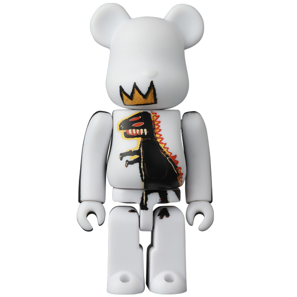 BE@RBRICK Série 44 Animal "Jean-Michel Basquiat" (100%)