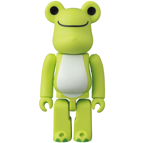 BE@RBRICK Série 46 Animal "Pickles the Frog" (100%)