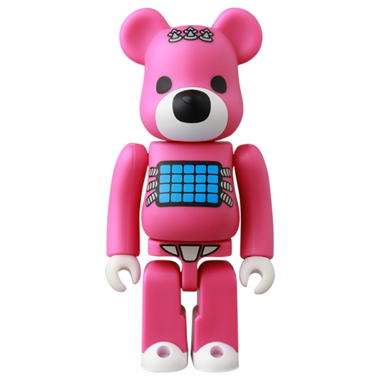 BE@RBRICK Série 47 Animal "Ours en peluche psychopathe" (100%)