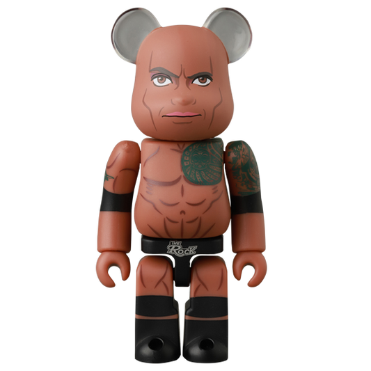 BE@RBRICK Série 48 Artiste "The Rock" [WWE] (100%)