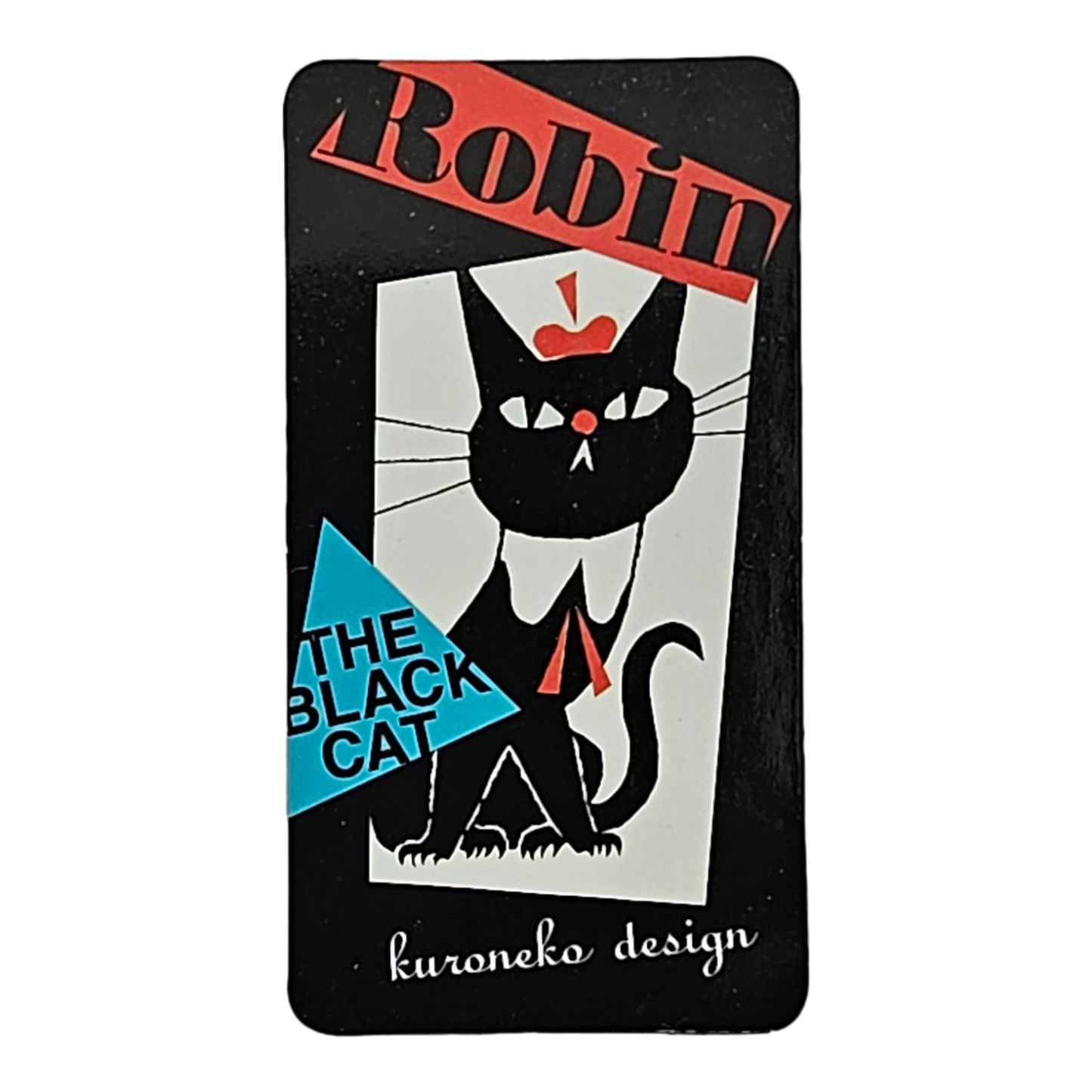 BE@RBRICK Series 43 Artist "Robin the Black Cat" (100%)