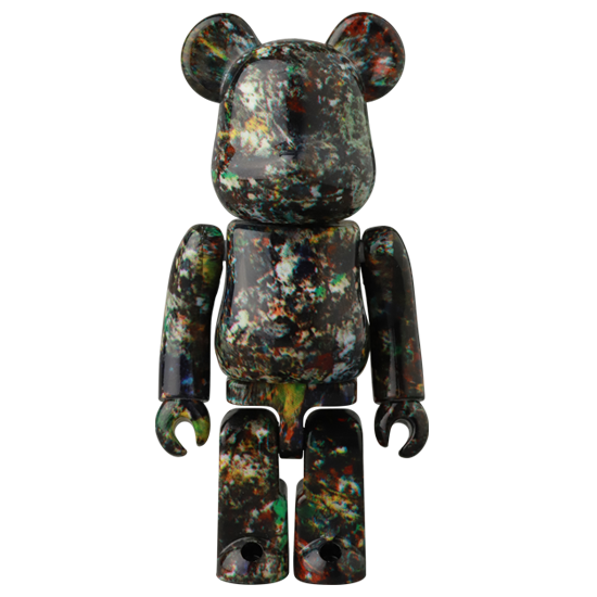 BE@RBRICK Série 47 Artiste "Jackson Pollock" (100%)