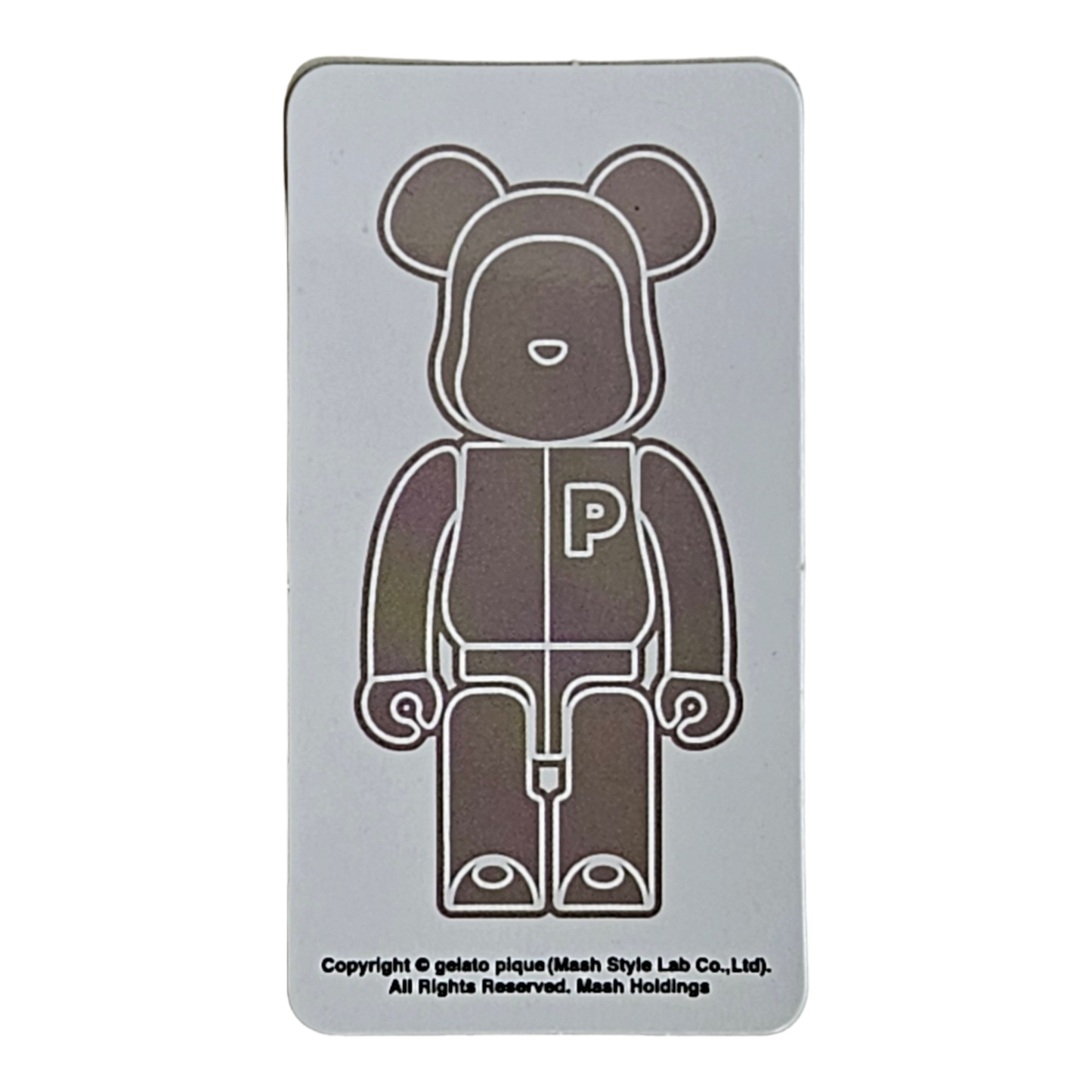 BE@RBRICK Série 43 Artiste "Gelato Pique Beige" (100%) - SECRET