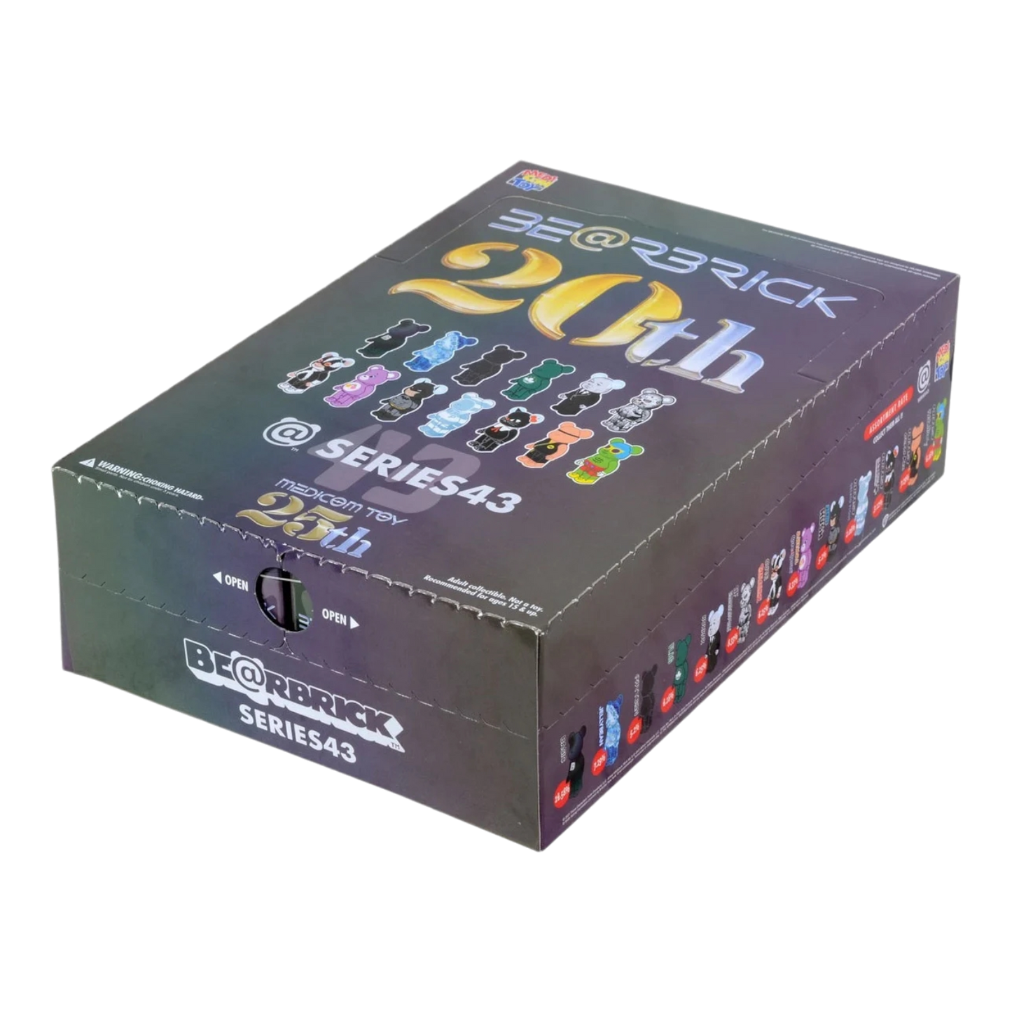 BE@RBRICK Series 43 box of 24 (100%)