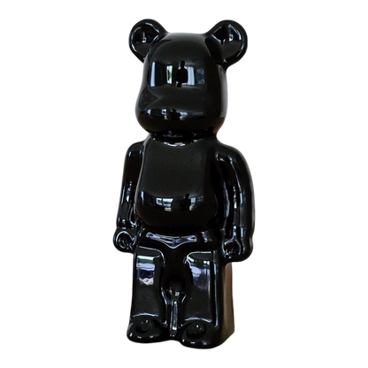 Baccarat Bearbrick Black 200% schräg