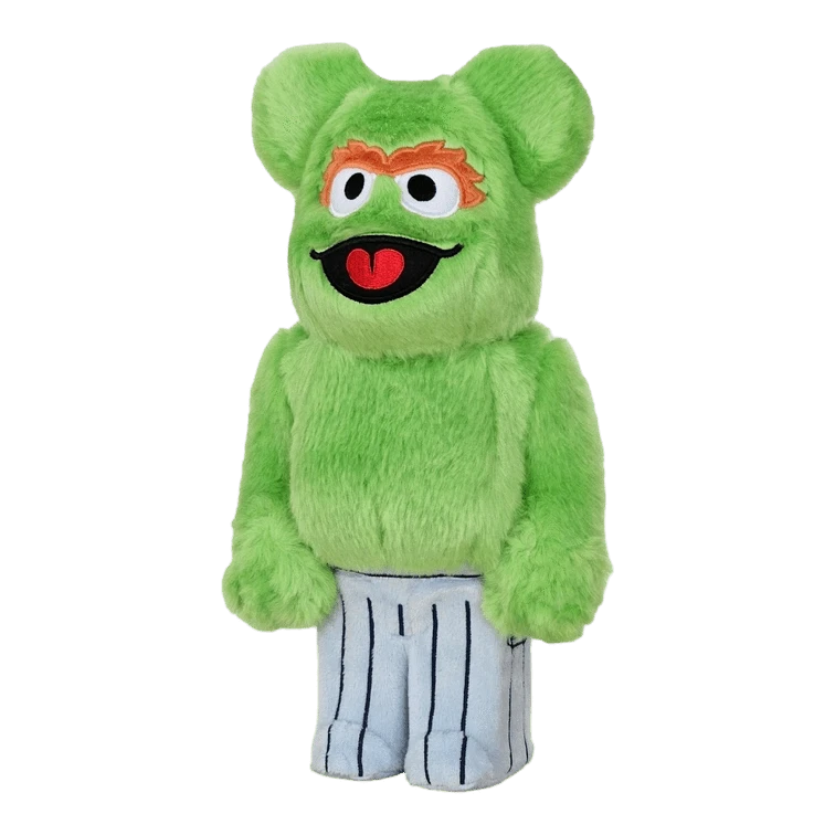 Beabrick Oscar the Grouch Costume Version [Sesame Street] 400% schräg