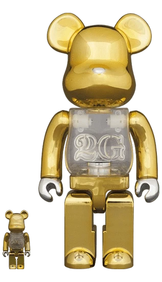 Bearbrick 2G Reverse 100%+400% Herstellerbild 1