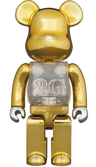 Bearbrick 2G Reverse 100%+400% Herstellerbild 3