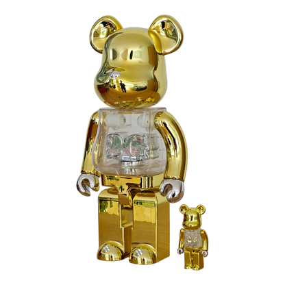 Bearbrick 2G Reverse 100%+400% schräg