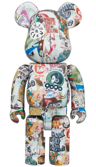 Bearbrick 9090 × S.H.I.P&crew 100%+400% Herstellerbild 3