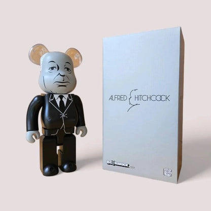 Bearbrick Alfred Hitchcock 400% mit Verpackung