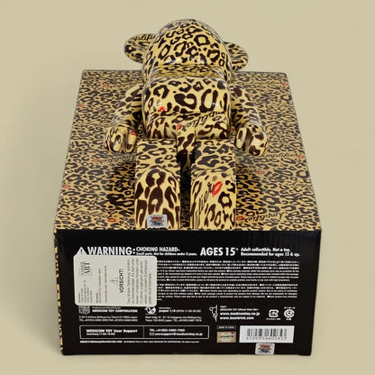 Bearbrick Amplifier Leopard Print 100%+400% Echtheitsmerkmale