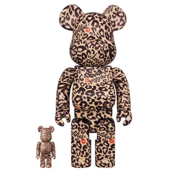 Bearbrick Amplifier Leopard Print 100%+400% Herstellerbild 1