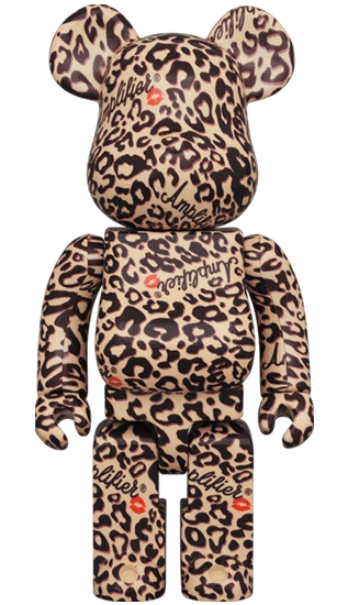 Bearbrick Amplifier Leopard Print 100%+400% Herstellerbild 3