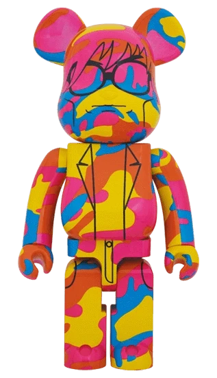 Bearbrick Andy Warhol Special 1000% Herstellerbild 1