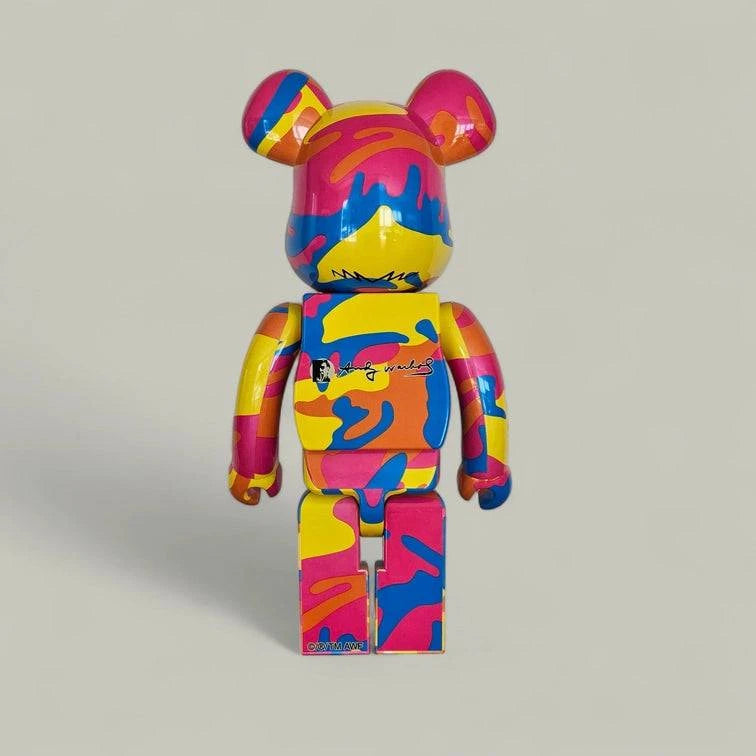 Bearbrick Andy Warhol Special 1000% Rückseite