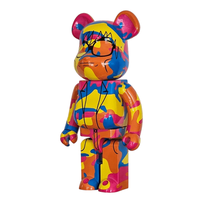 Bearbrick Andy Warhol Special 1000% schräg