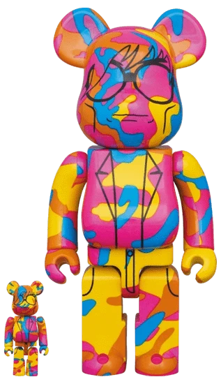 Bearbrick Andy Warhol 'Special' 100%+400% Herstellerbild 1