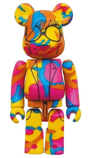 Bearbrick Andy Warhol 'Special' 100%+400% Herstellerbild 2