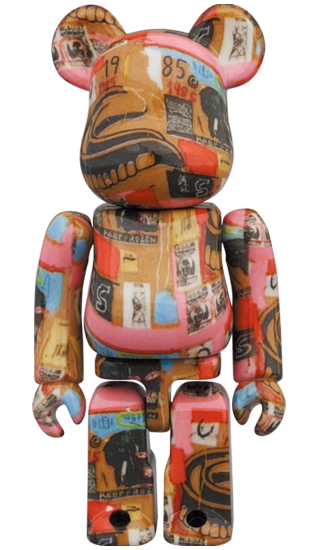 Bearbrick Andy Warhol × Jean-Michel Basquiat #2 100%+400% Herstellerbild 2