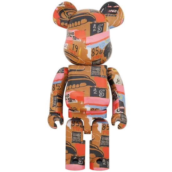 Bearbrick Andy Warhol × Jean-Michel Basquiat #2 Herstellerbild 1