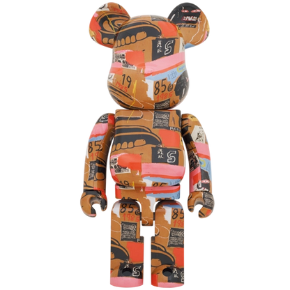 Bearbrick Andy Warhol × Jean-Michel Basquiat #2 Herstellerbild 1