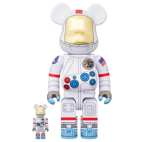 Bearbrick Apollo 17 Astronaut Herstellerbild 1