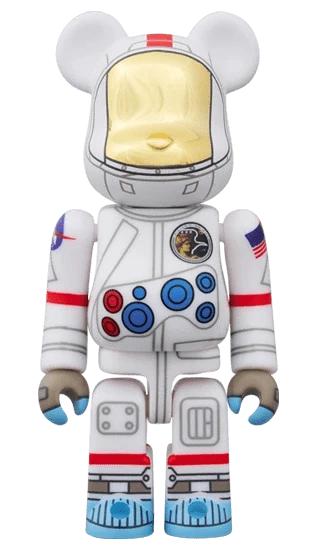 Bearbrick Apollo 17 Astronaut Herstellerbild 2