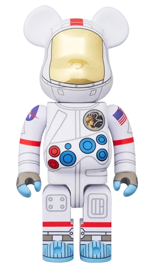 Bearbrick Apollo 17 Astronaut Herstellerbild 3