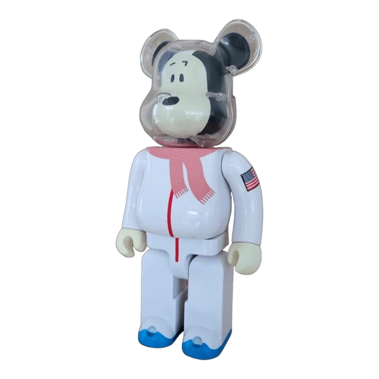 Bearbrick Astronaut Snoopy 400% schräg