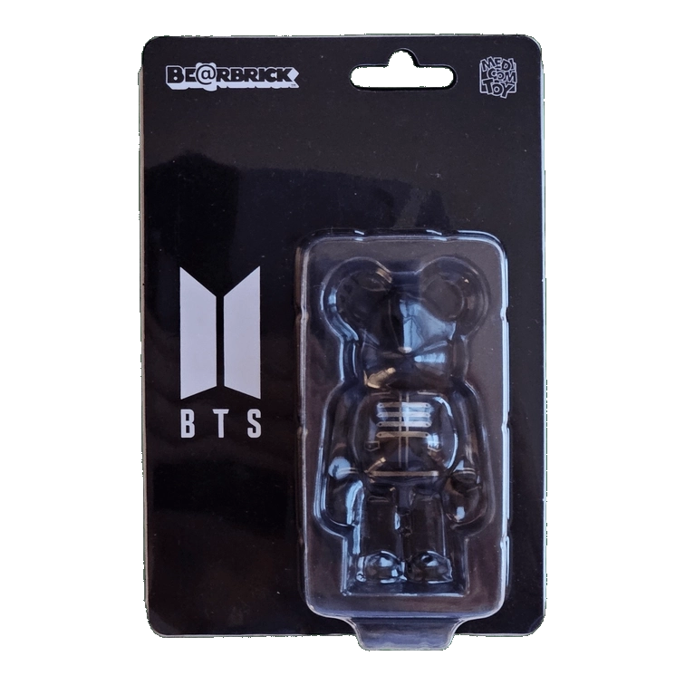 Bearbrick BTS 100% in der Verpackung