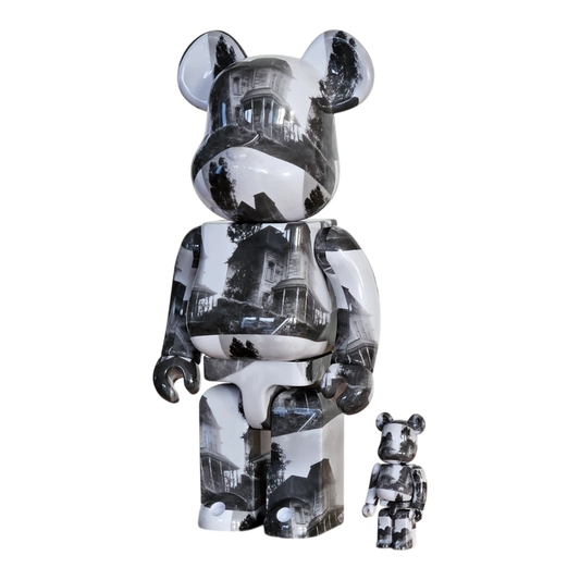 Bearbrick Bates Mansion [Psycho] 100%+400% schräg