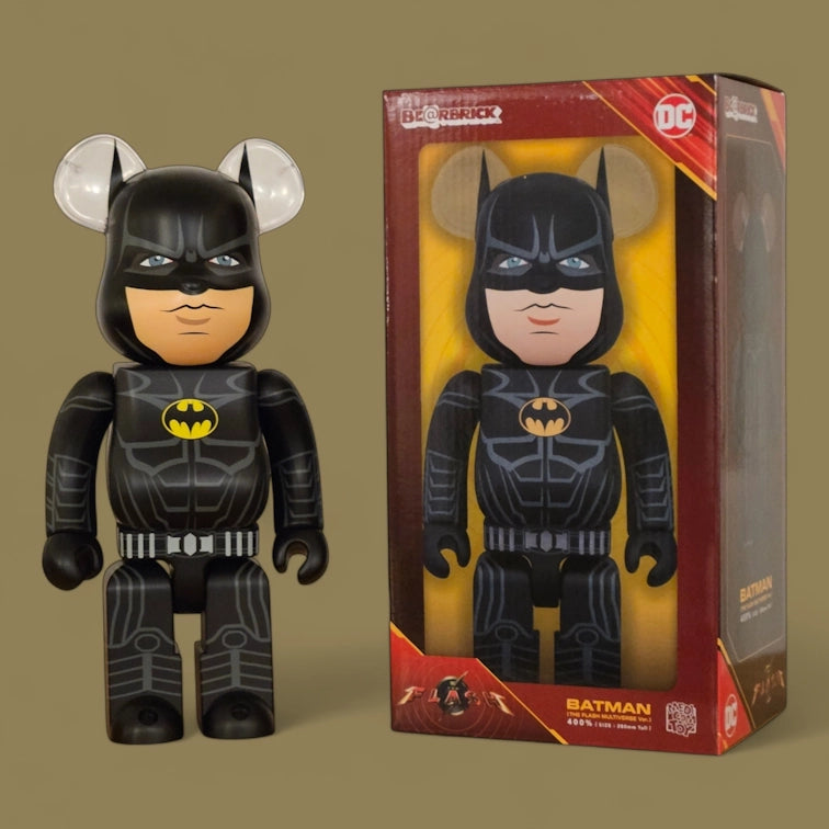 Bearbrick Batman The Flash Multiverse Version mit Verpackung