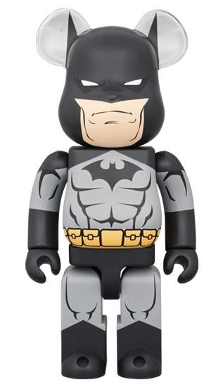 Bearbrick Batman (Batman Hush) Black Version Herstellerbild 3