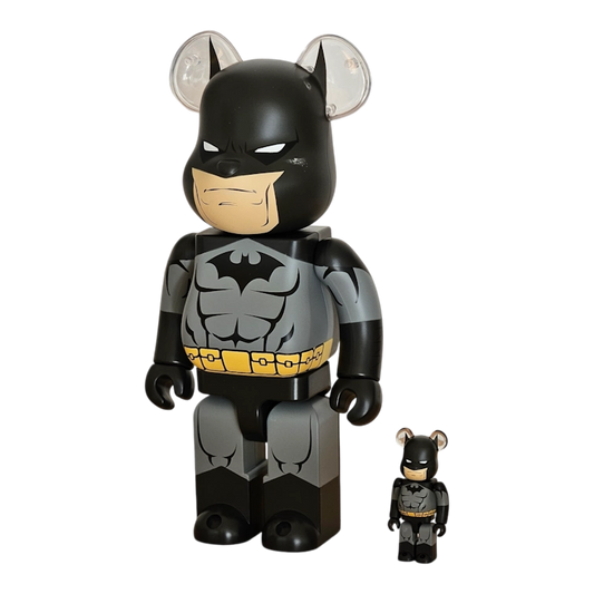 Bearbrick Batman (Batman Hush) Black Version schräg