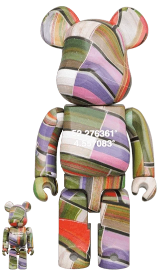 Bearbrick Benjamin Grant Overview 'Lisse, Netherlands' 100%+400% Herstellerbild 1