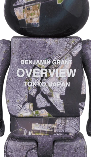 Bearbrick Benjamin Grant Overview 'Tokyo' 100%+400% Herstellerbild 4