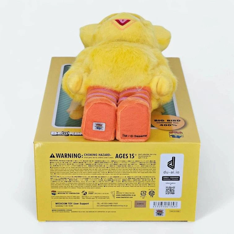 Bearbrick Big Bird Costume Version Echtheitsmerkmale