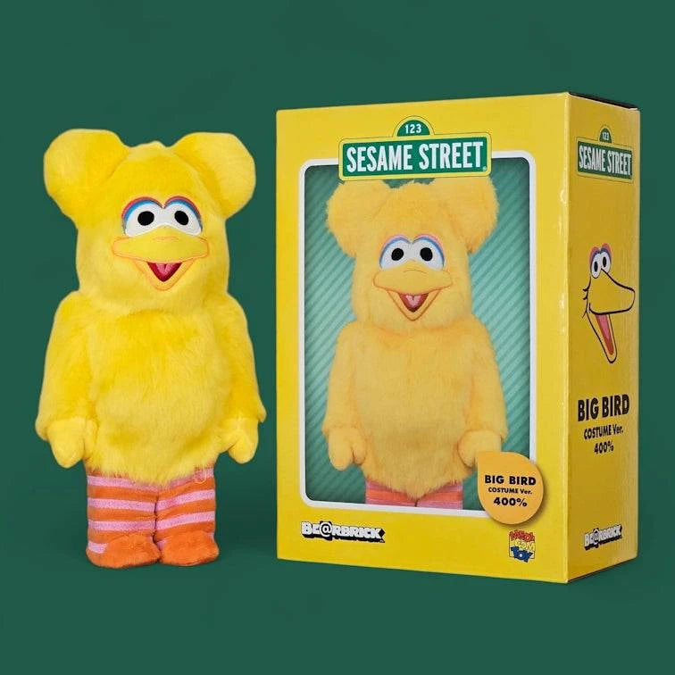 Bearbrick Big Bird Costume Version mit Verpackung