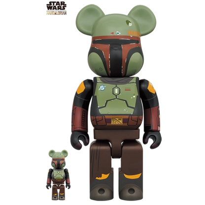 Bearbrick Boba Fett Recovered Armor 100%+400% Herstellerbild 1