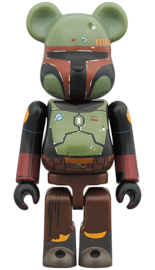 Bearbrick Boba Fett Recovered Armor 100%+400% Herstellerbild 2