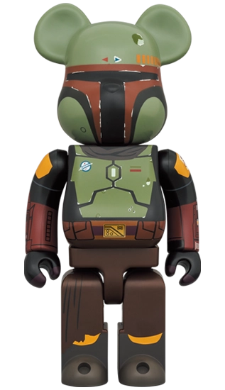 Bearbrick Boba Fett Recovered Armor 100%+400% Herstellerbild 3