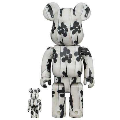 Bearbrick Brandalism 'Flying Balloons Girl' 100%+400% Herstellerbild 1