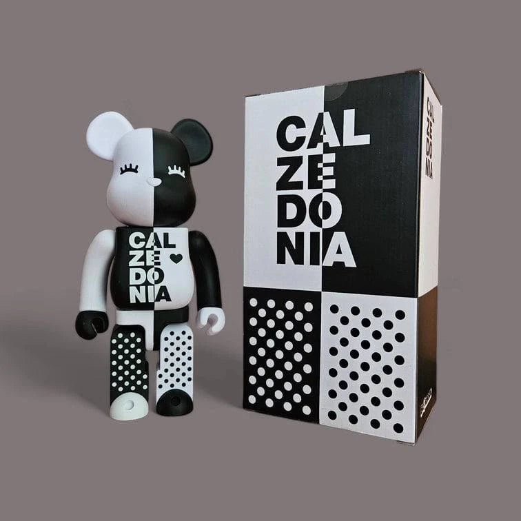 Bearbrick Calzedonia 400% mit Verpackung